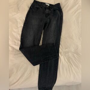 High rise loose fit jeans
